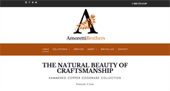 Desktop Screenshot of amorettibrothers.com